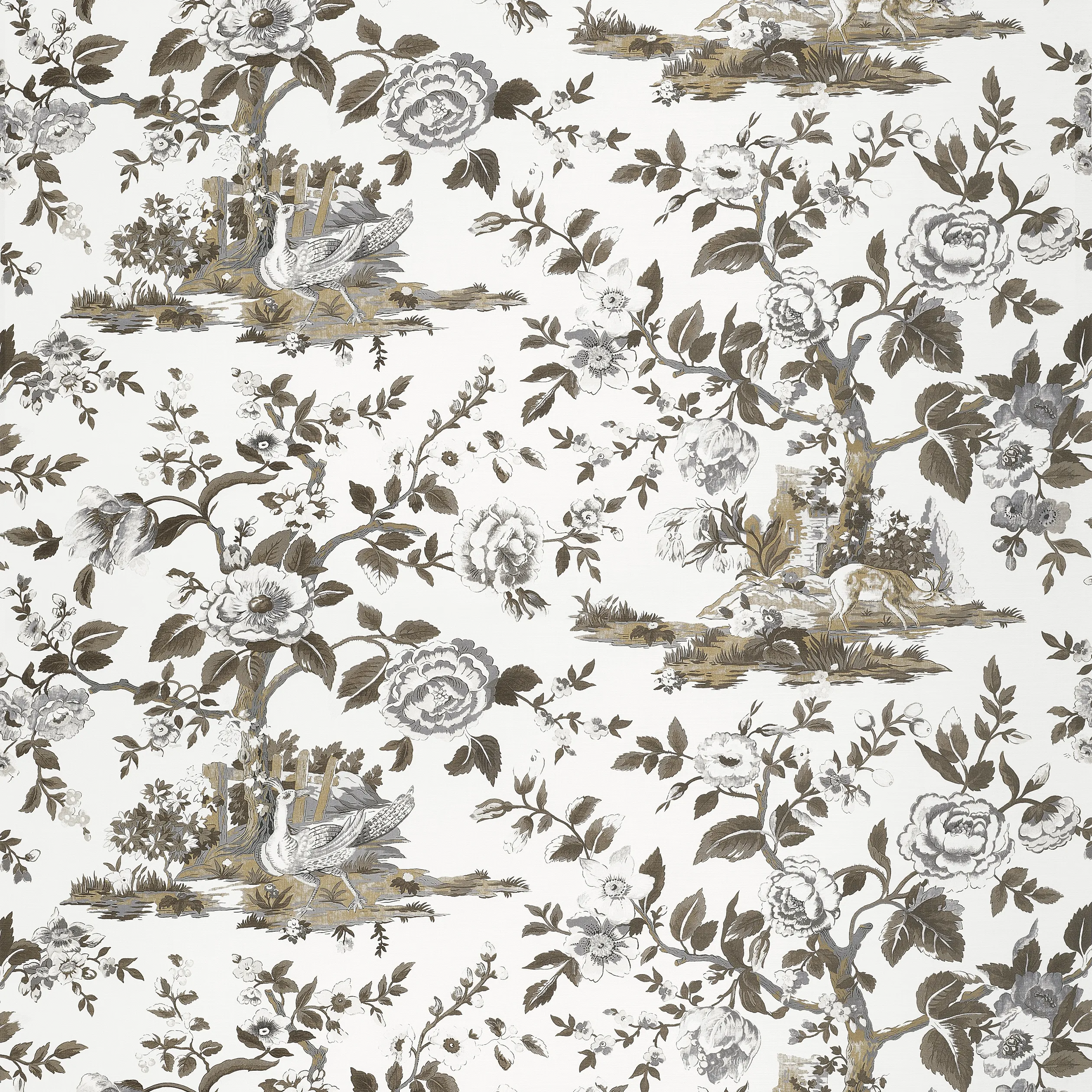 F910540 | Forest Lodge – Brown and White