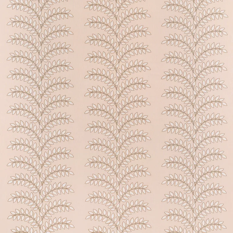 Anna French Frondescence Embroidery in Blush (AW16105)