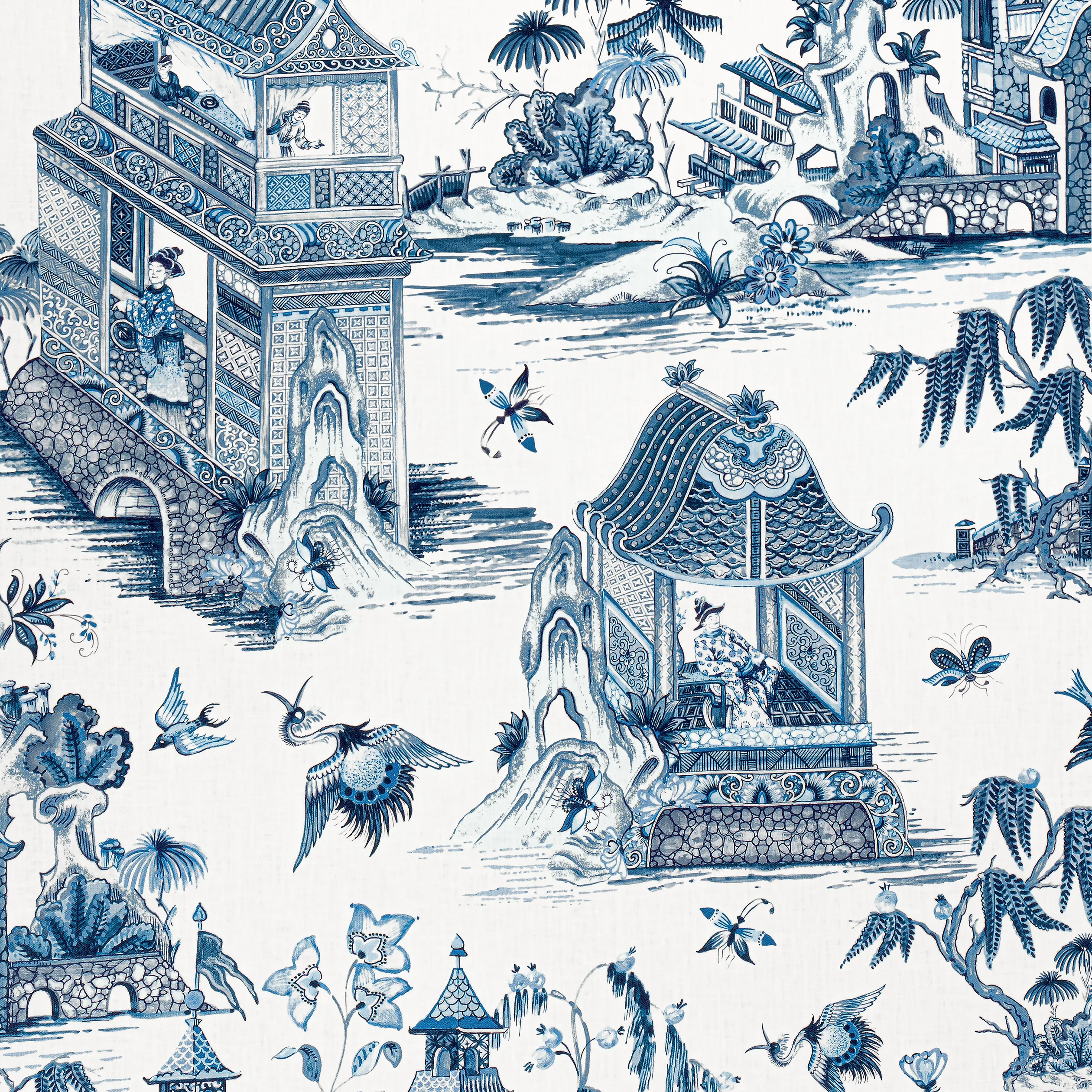 F913614 | Grand Palace – Blue and White