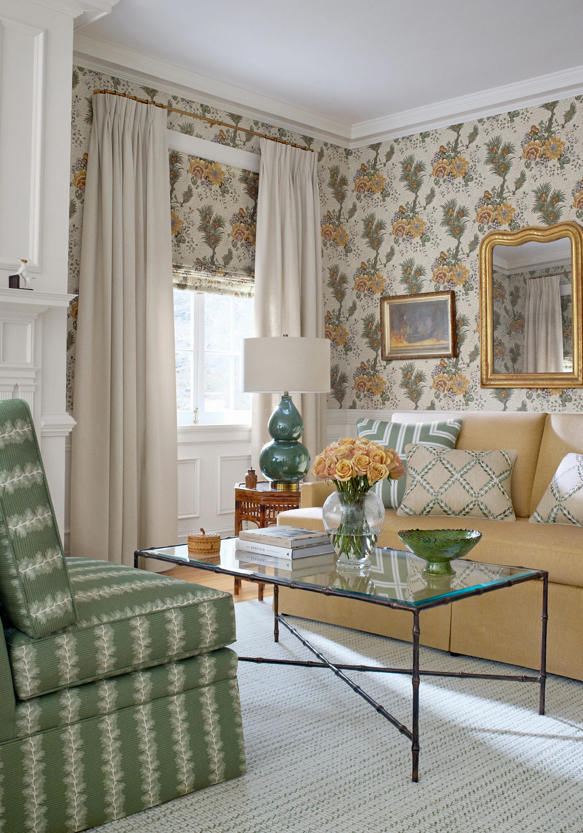 Anna French Halifax Embroidery in Green (AW10742)