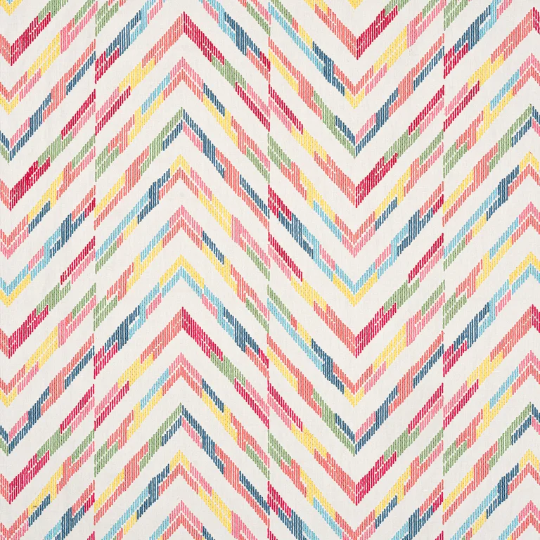 Thibaut Hamilton Embroidery in Multi on Cream (W714343)