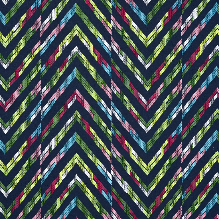 Thibaut Hamilton Embroidery in Navy (W714344)