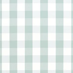 Anna French Hammond Check in Robin's Egg (AW24503)