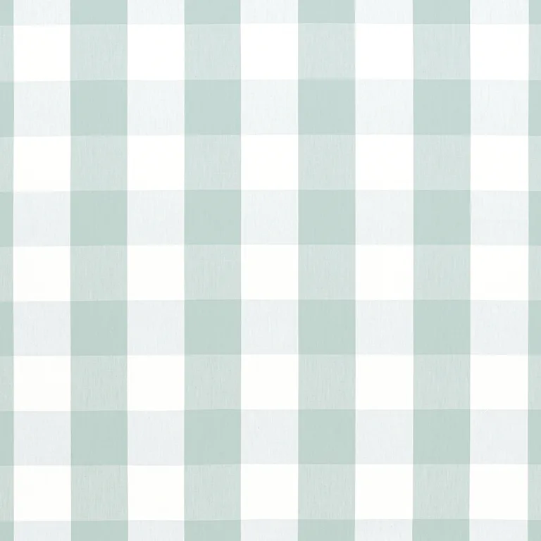 Anna French Hammond Check in Robin's Egg (AW24503)