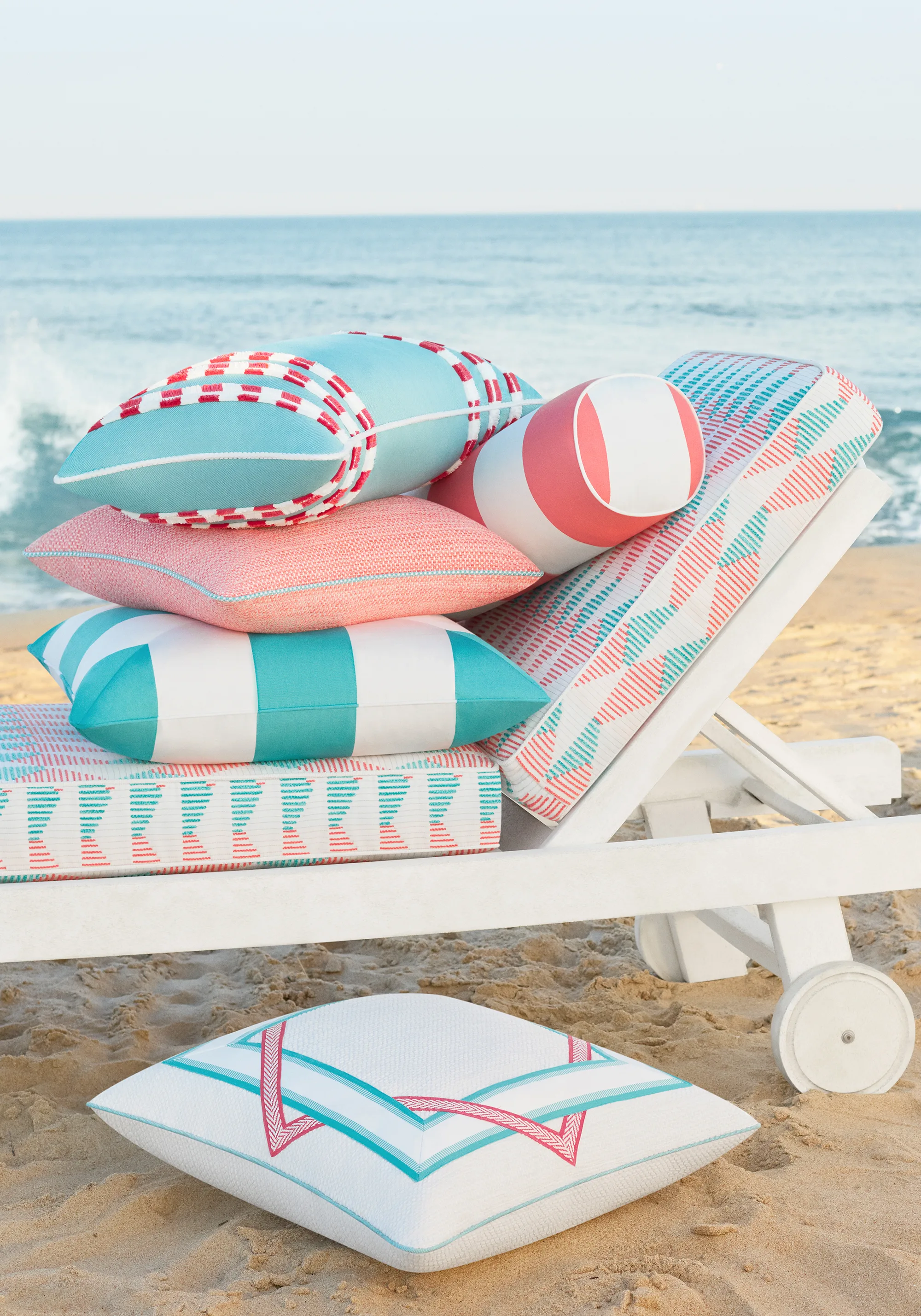 Thibaut Harper in Capri and Coral (W81600)