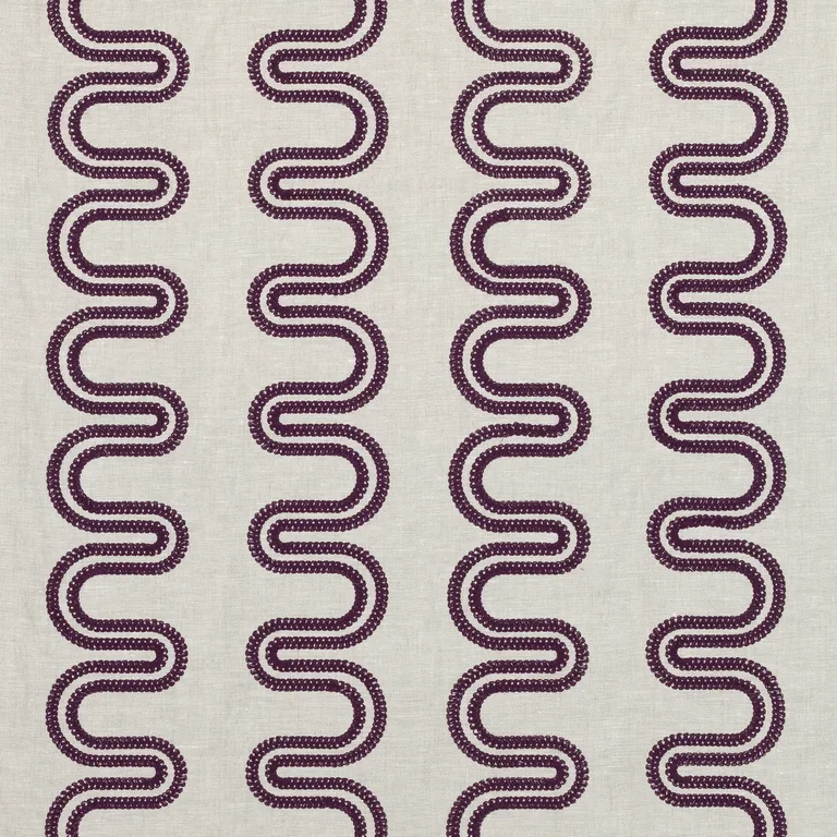 Anna French Herriot Way Embroidery in Plum and Flax (AF9638)