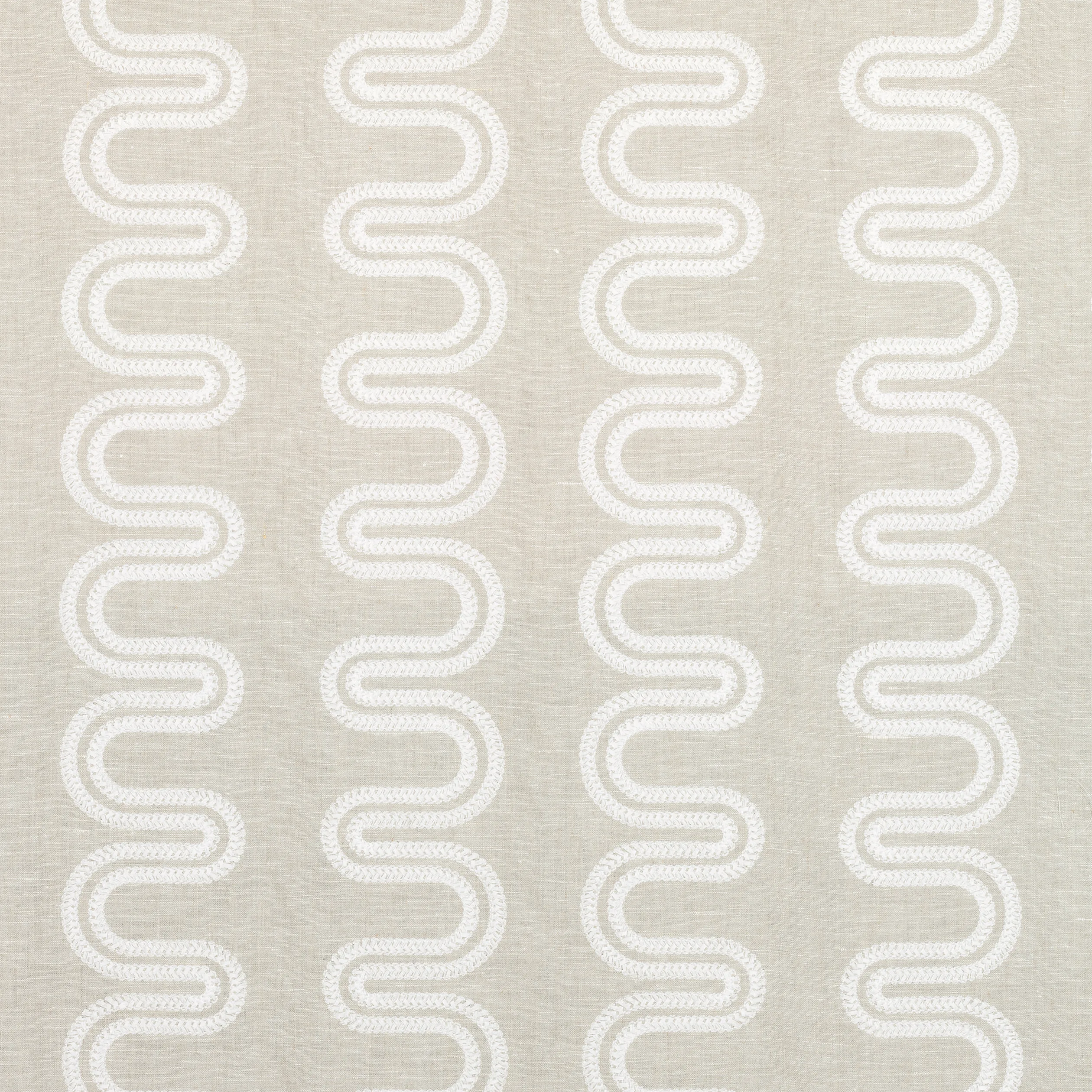 Anna French Herriot Way Embroidery in White on Flax (AF9639)