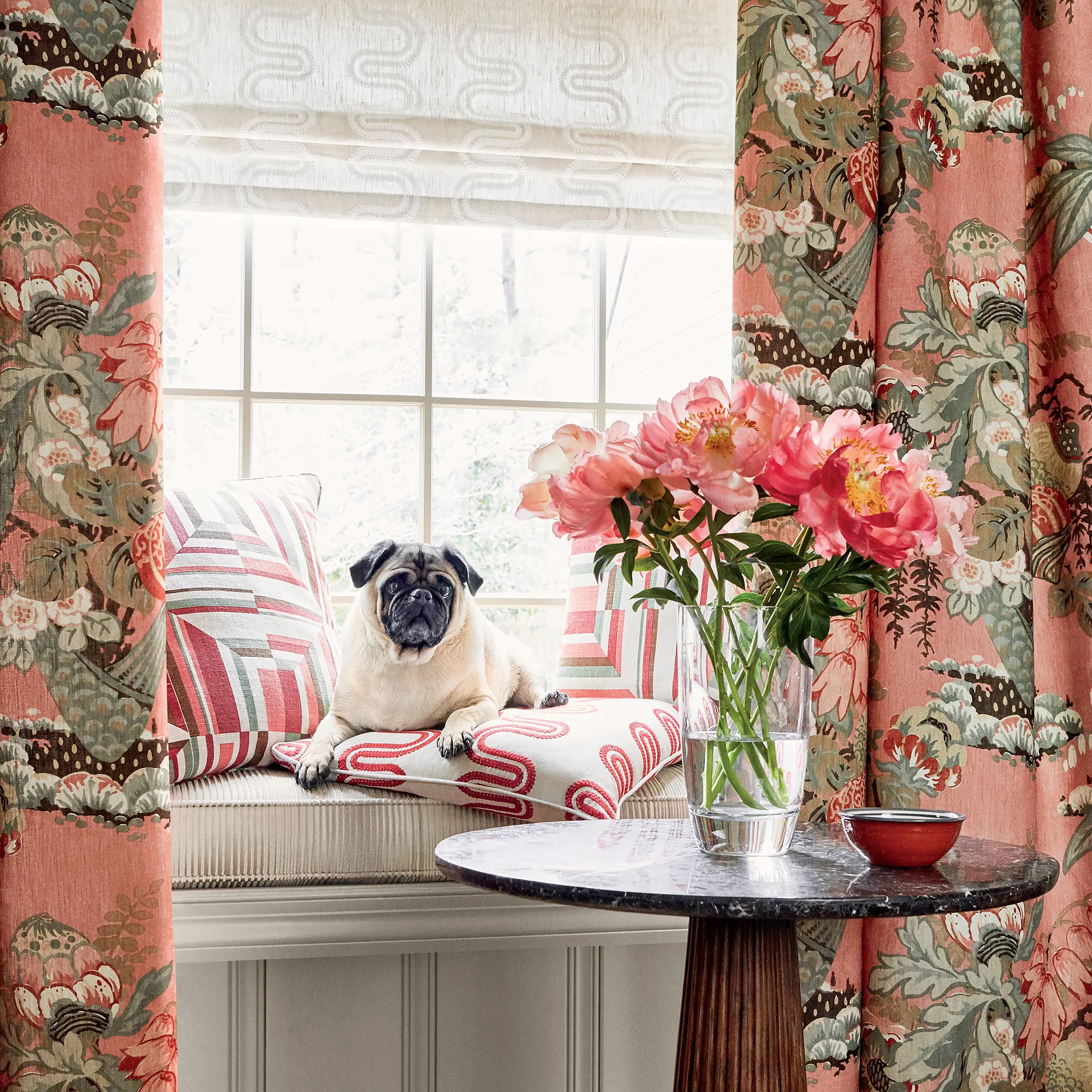 Anna French Herriot Way Embroidery in White on Flax (AF9639)
