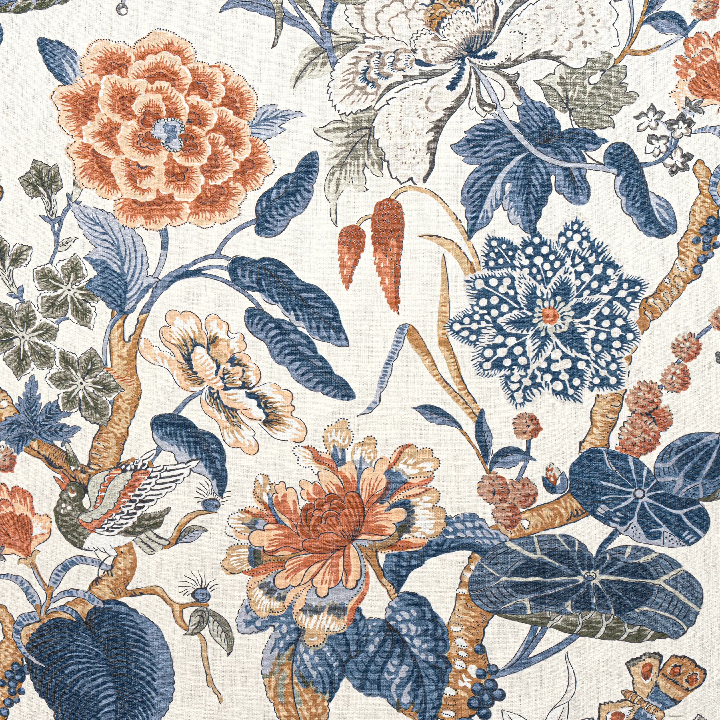 F913655 | Hill Garden – Brick and Navy