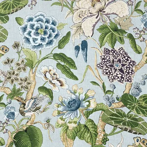 Thibaut Hill Garden in Spa Blue (F913654)