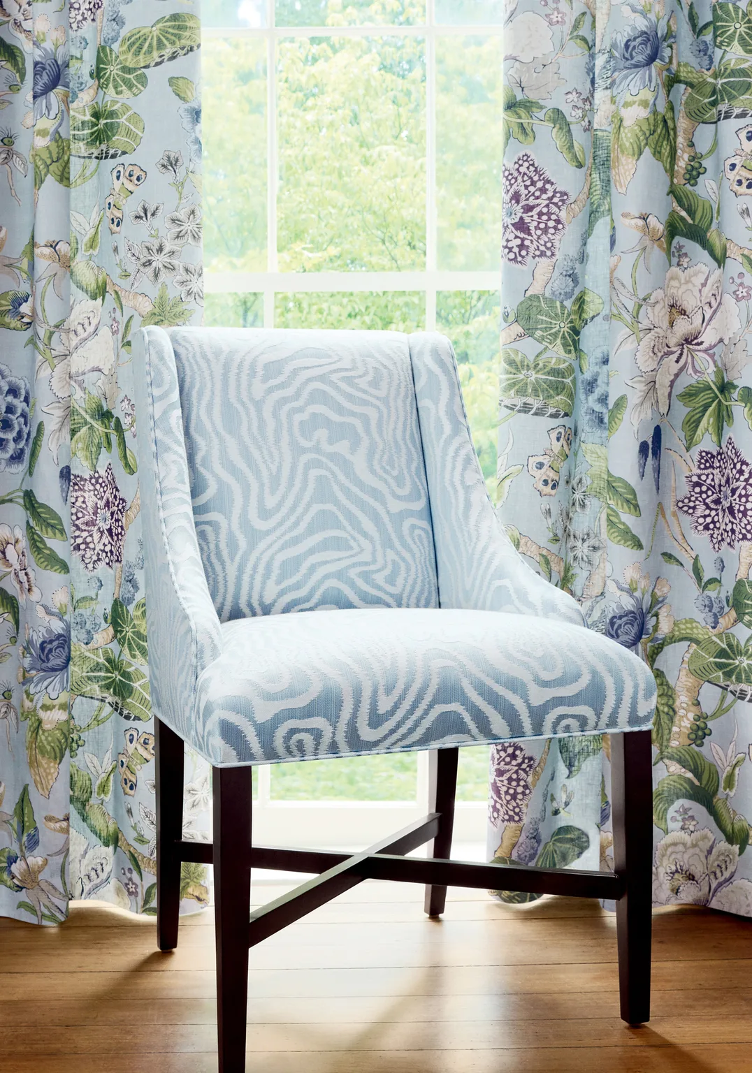 Thibaut Hill Garden in Spa Blue (F913654)