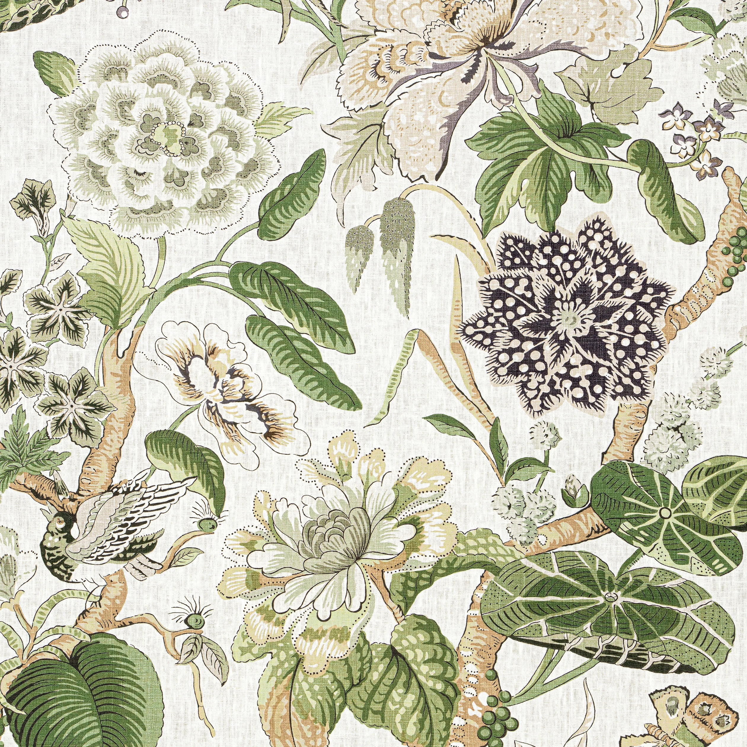 F913656 | Hill Garden – White and Green