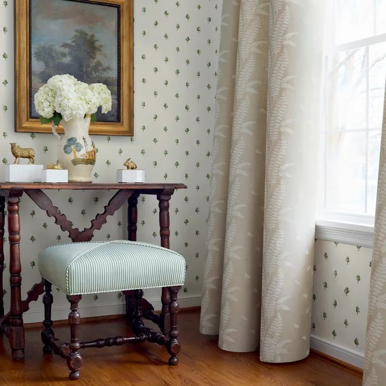 Anna French Holden Stripe in Green (AW57805)