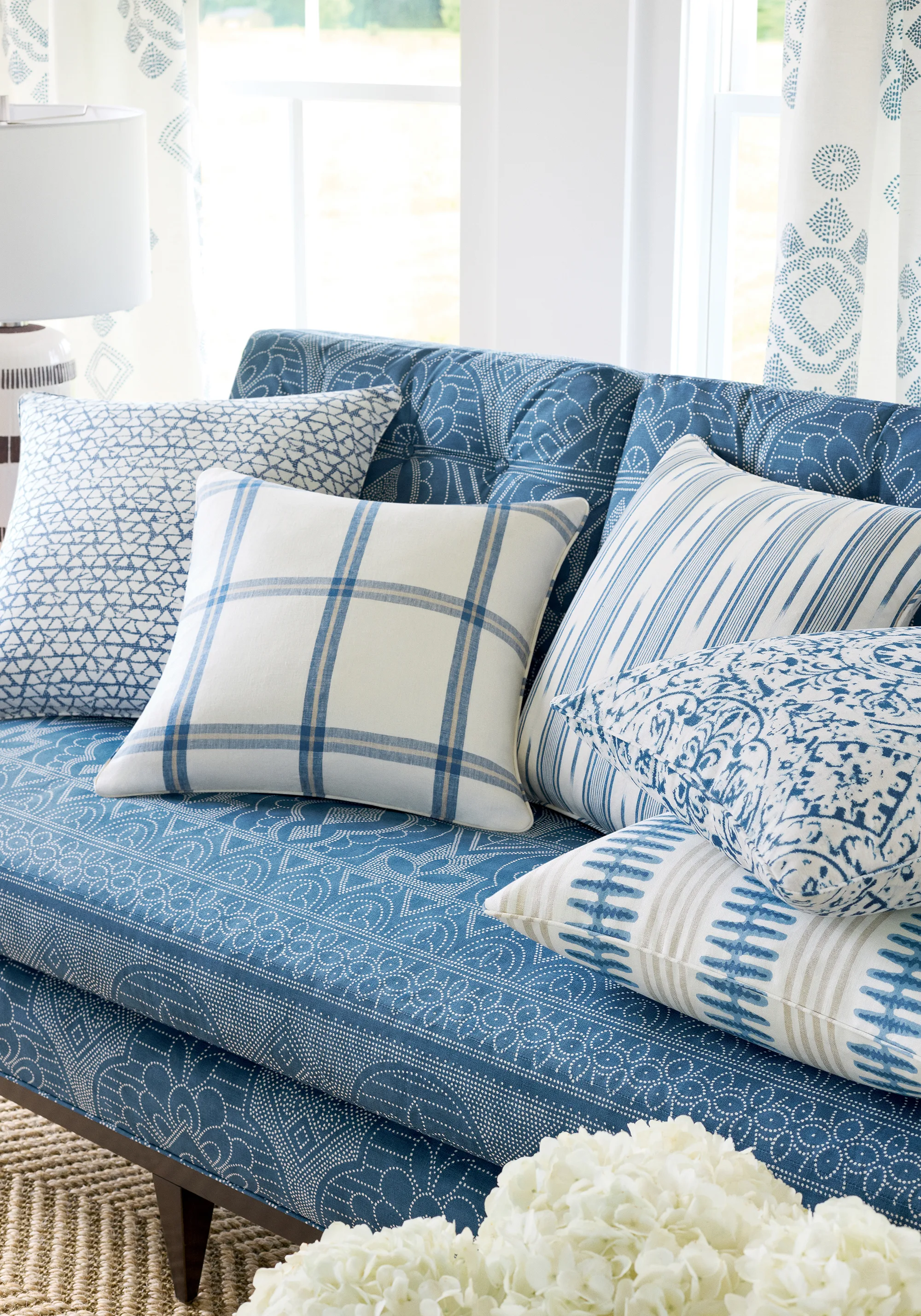 Thibaut Huntington Plaid in Navy (W781331)