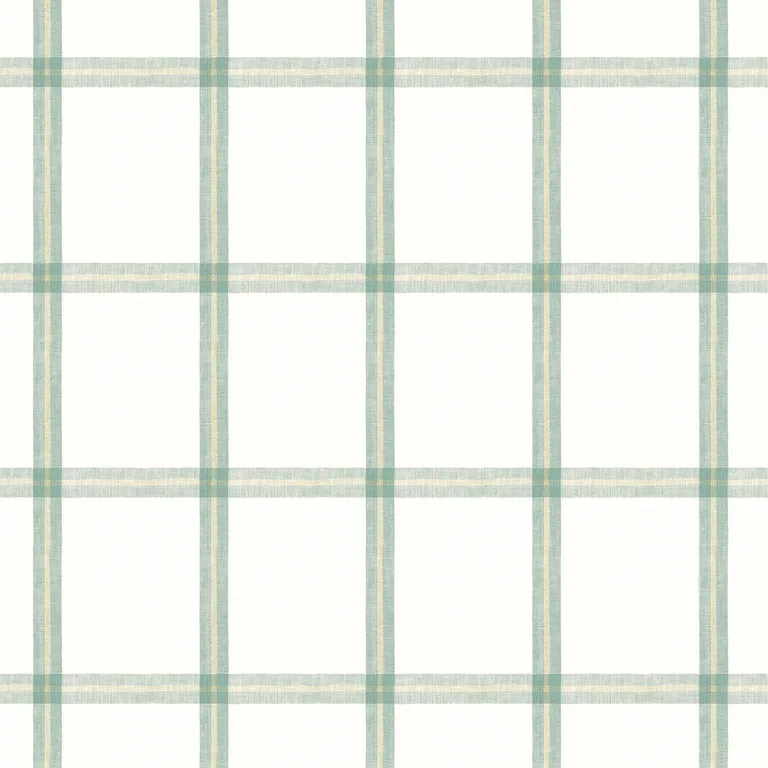 Thibaut Huntington Plaid in Seaglass (W781335)