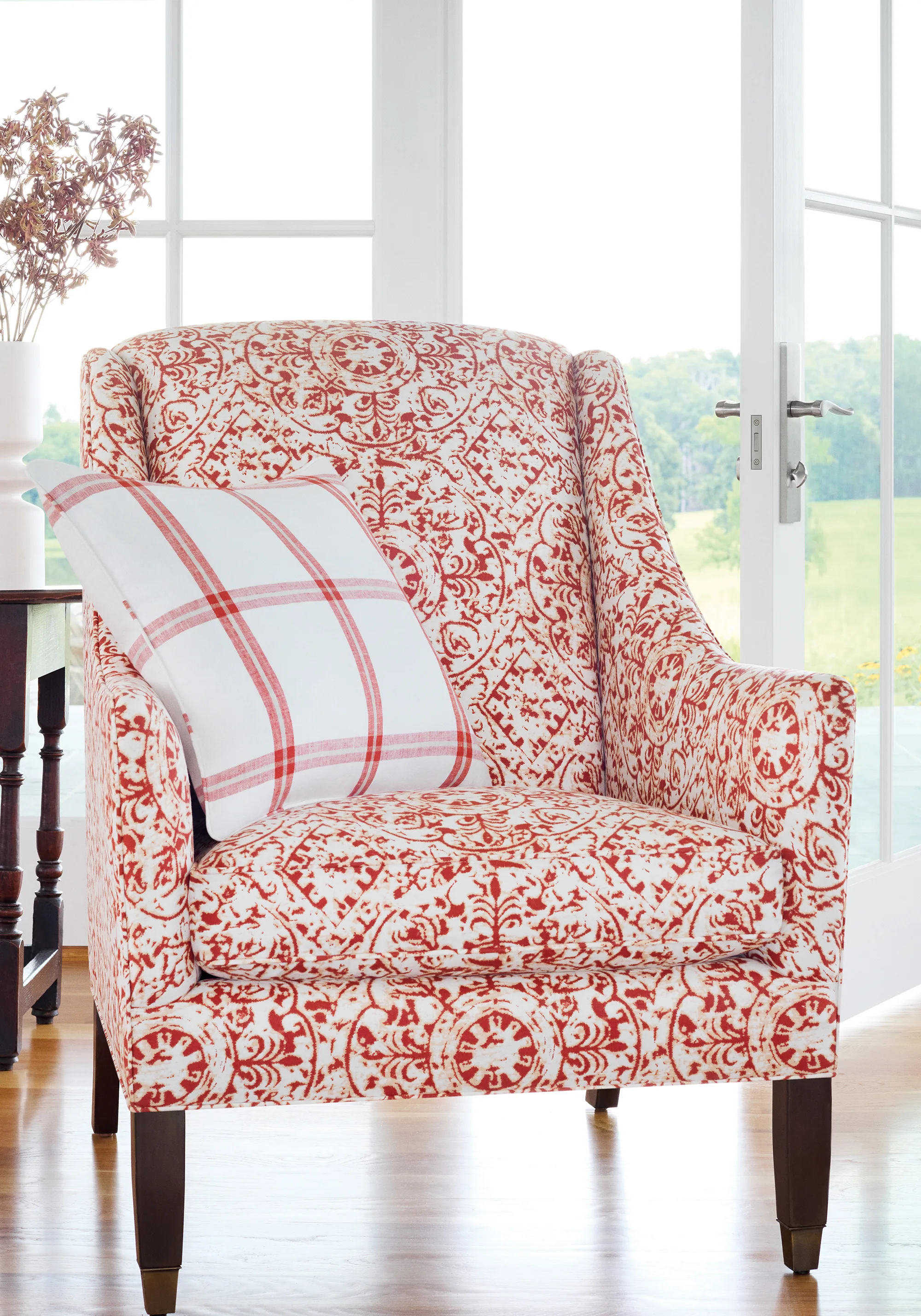 Thibaut Huntington Plaid in Sunbaked (W781334)