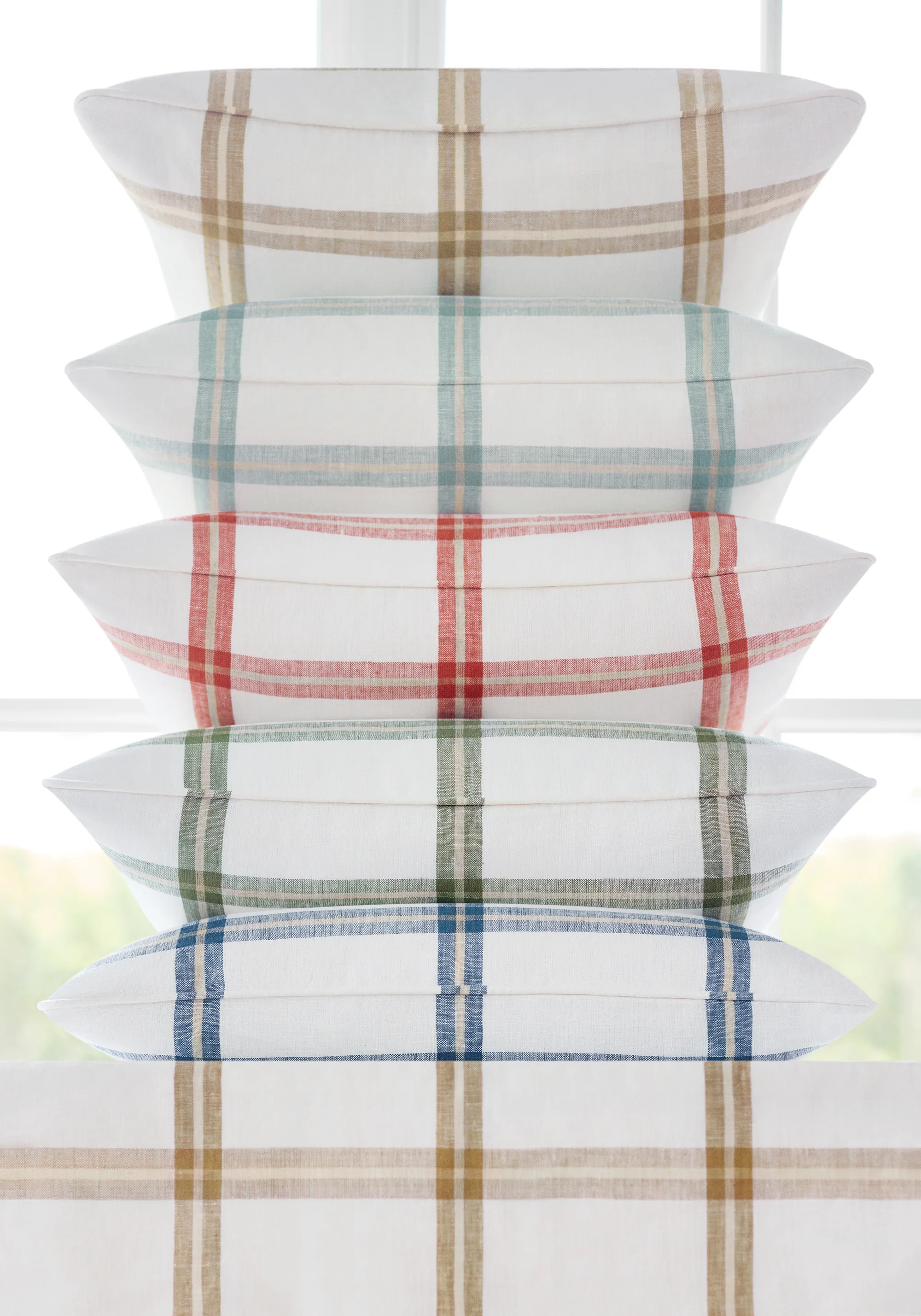 Thibaut Huntington Plaid in Sunbaked (W781334)