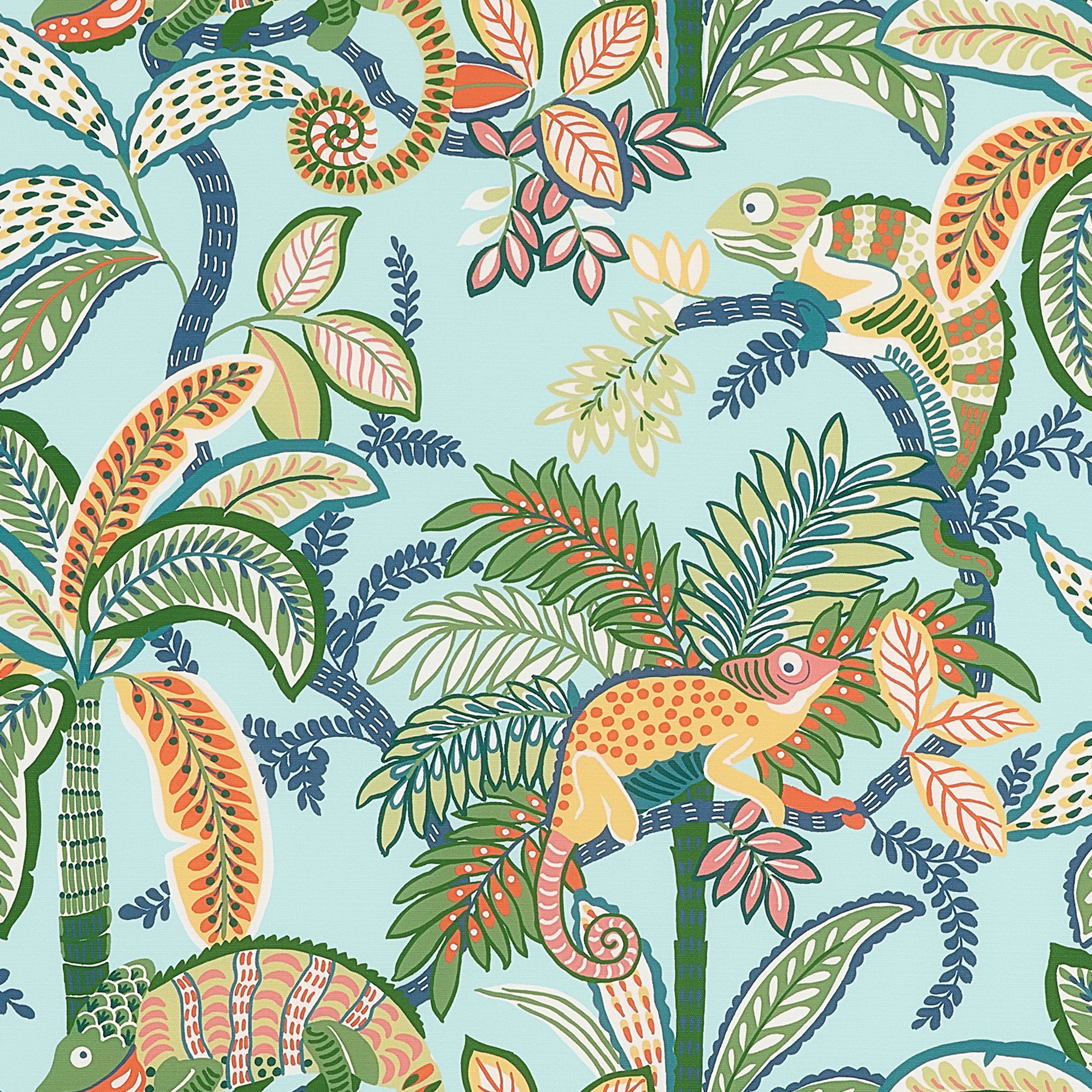 Thibaut Iggy Print in Poolside (F81673)