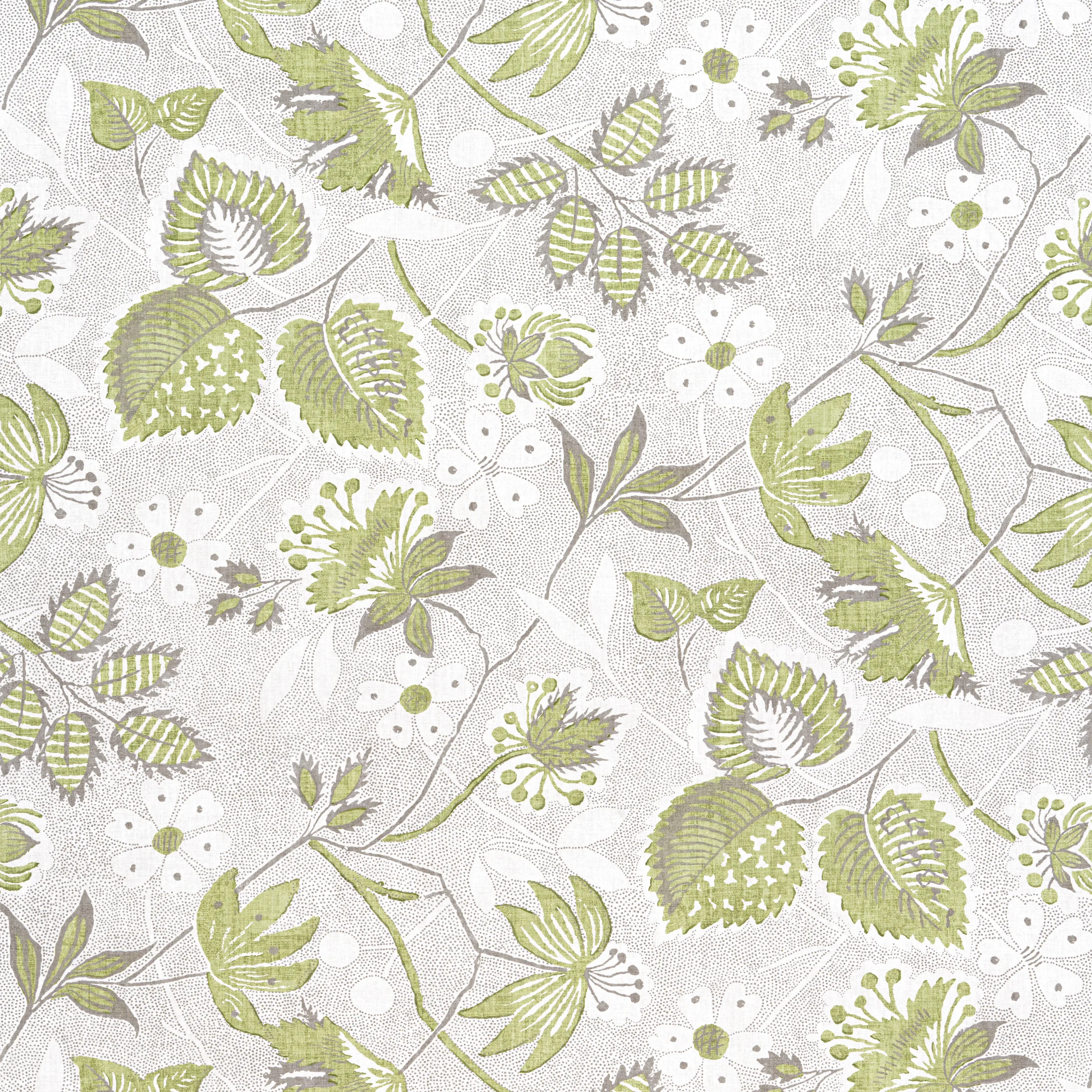 AF15118 | Indienne Hazel – Green and Beige