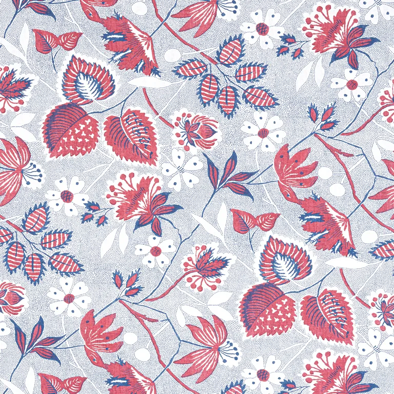 Anna French Indienne Hazel in Red and Blue (AF15115)