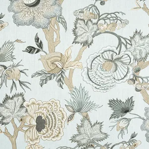 Thibaut Indienne Jacobean in Robin's Egg (F936420)
