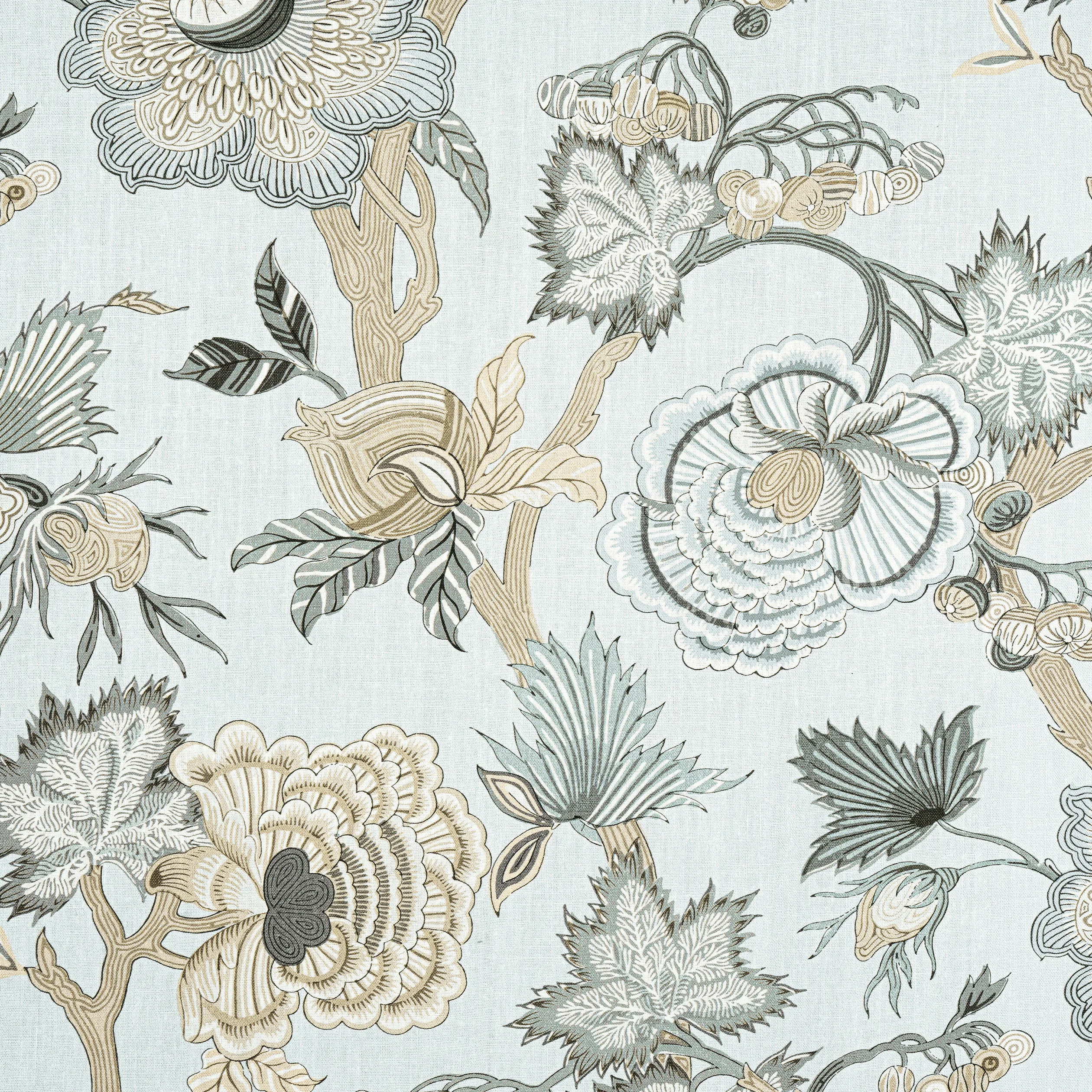 F936420 | Indienne Jacobean – Robin’s Egg