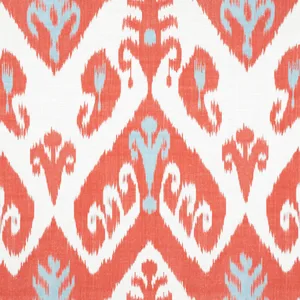 Thibaut Indies Ikat in Coral (F916247)