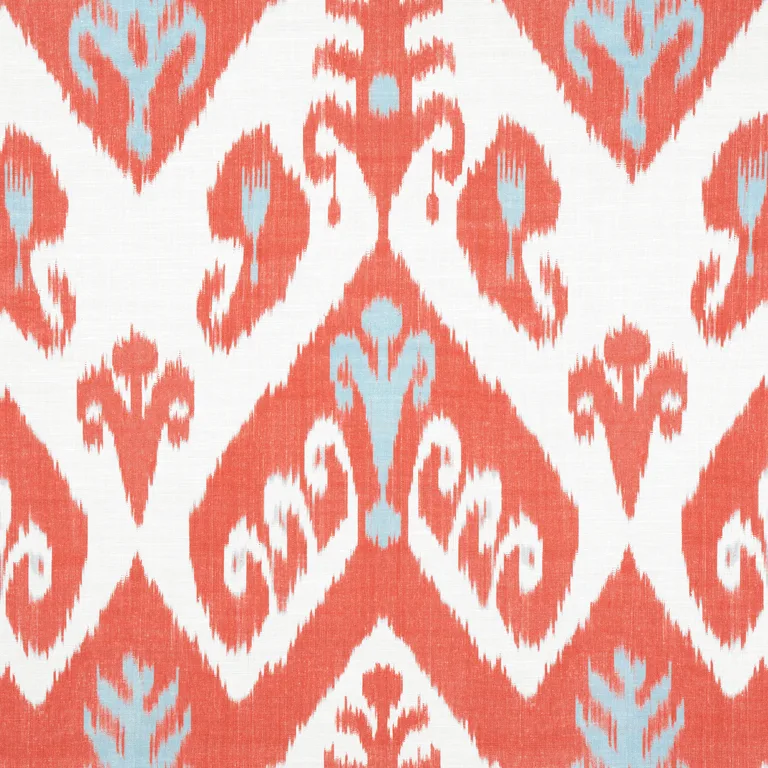 Thibaut Indies Ikat in Coral (F916247)