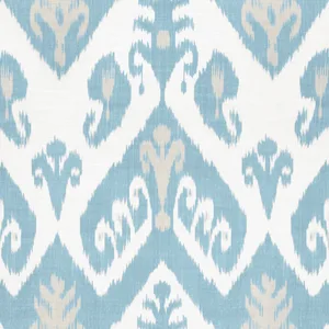 Thibaut Indies Ikat in French Blue (F916248)
