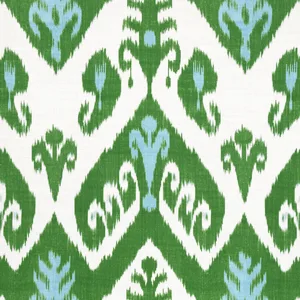 Thibaut Indies Ikat in Green (F916246)