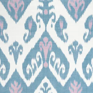 Thibaut Indies Ikat in Lavender and French Blue (F916249)