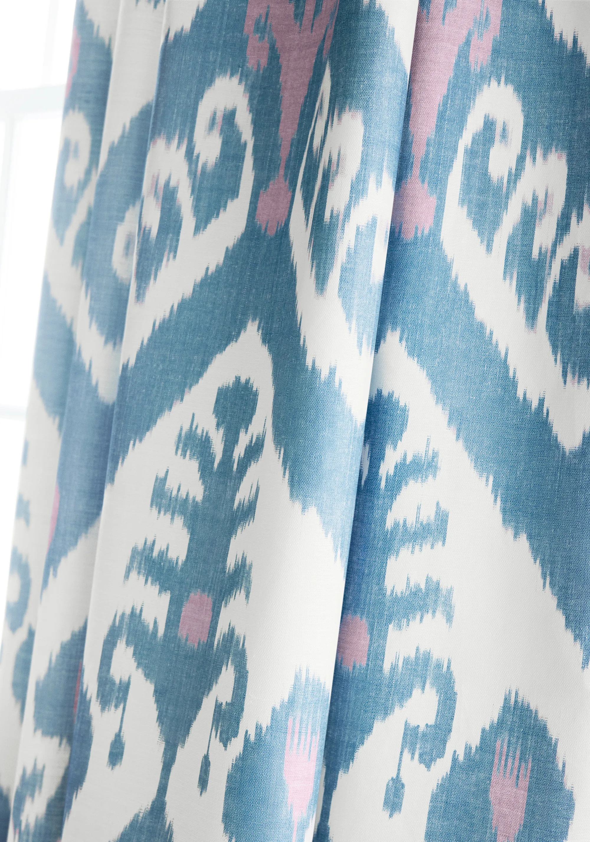 Thibaut Indies Ikat in Lavender and French Blue (F916249)
