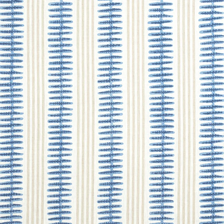 Thibaut Indo Stripe in Navy (F981318)