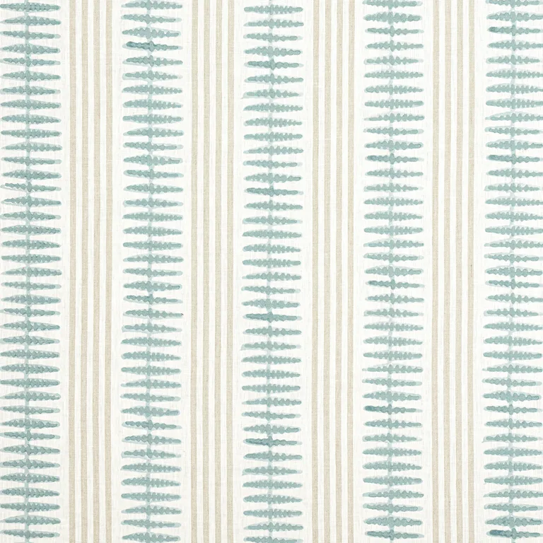 Thibaut Indo Stripe in Seaglass (F981315)