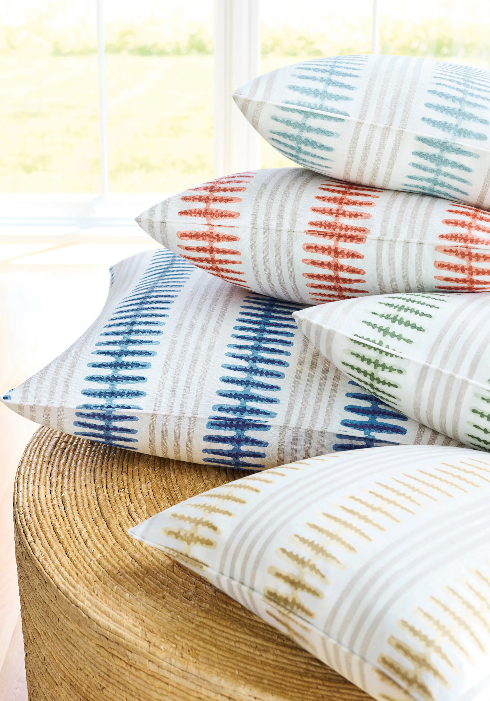 Thibaut Indo Stripe in Spruce (F981317)