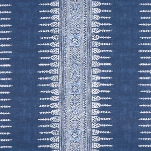 Anna French Javanese Stripe in Navy (AF15142)