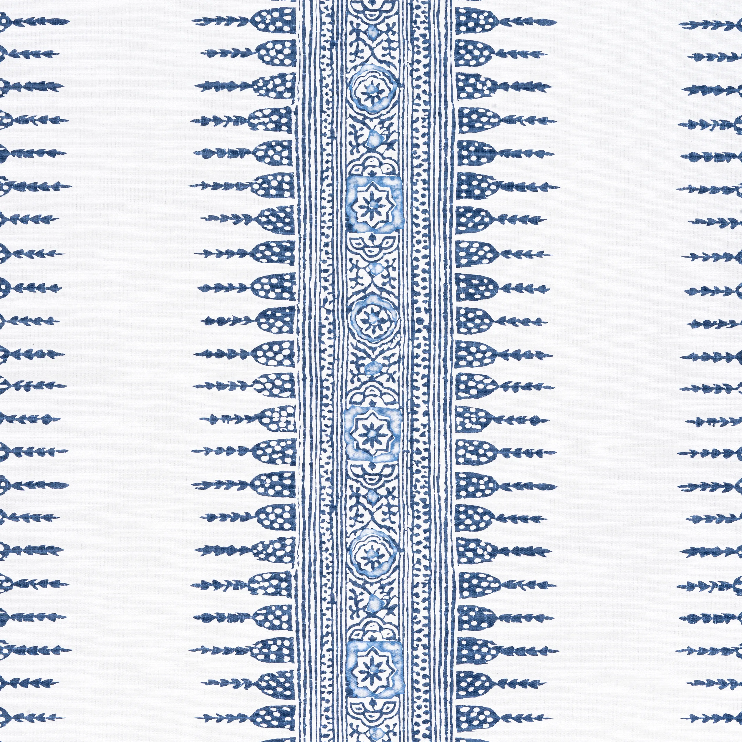 AF15137 | Javanese Stripe – Navy and White