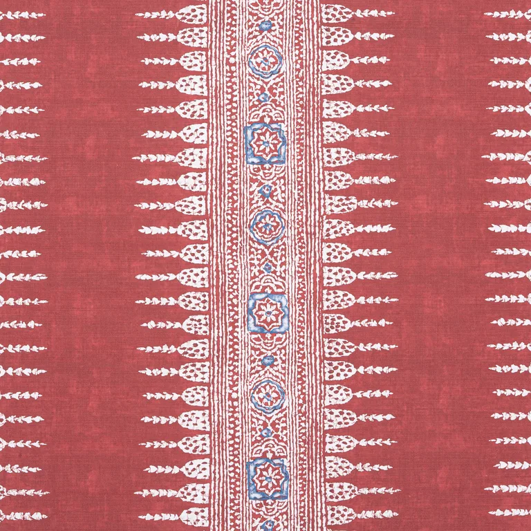 Anna French Javanese Stripe in Red (AF15138)