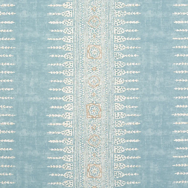 Anna French Javanese Stripe in Spa Blue (AF15140)