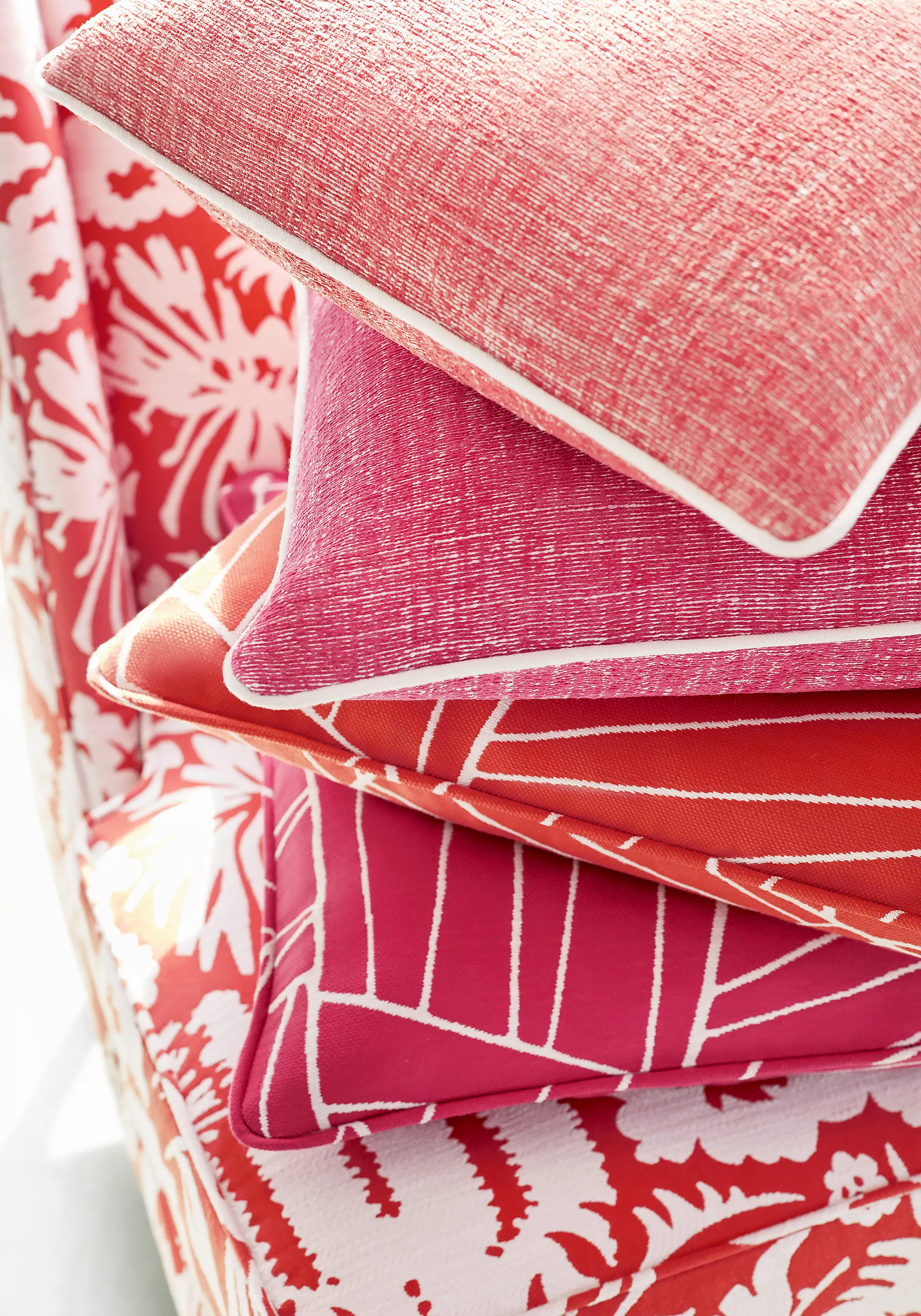 Thibaut Jordan Woven in Coral (W74650)