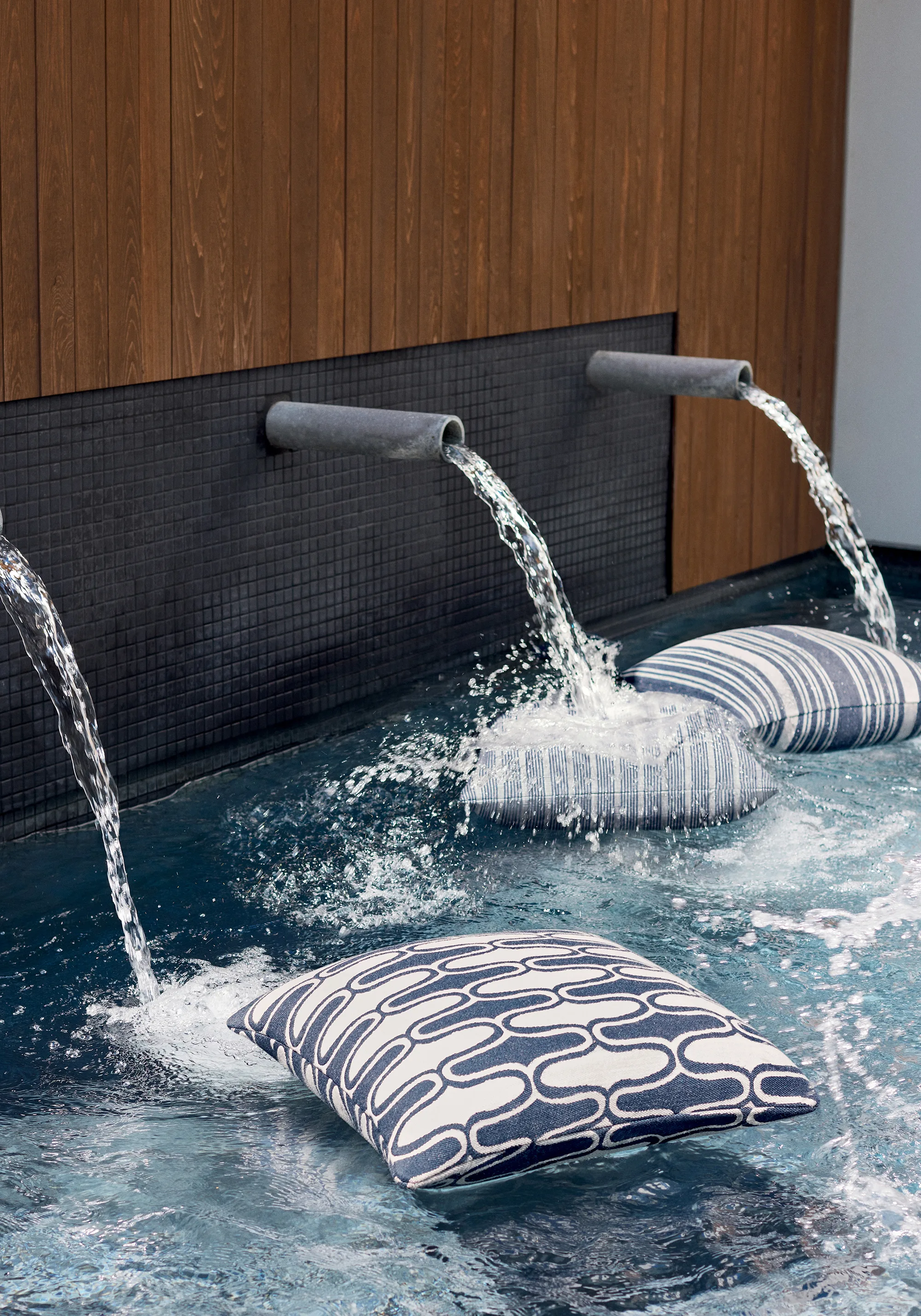 Thibaut Kaia Stripe in Navy (W8538)