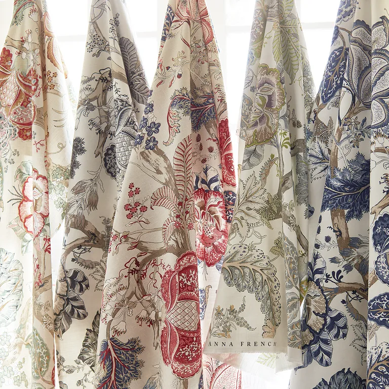 Anna French Kalamkari in Red and Gold (AF78741)