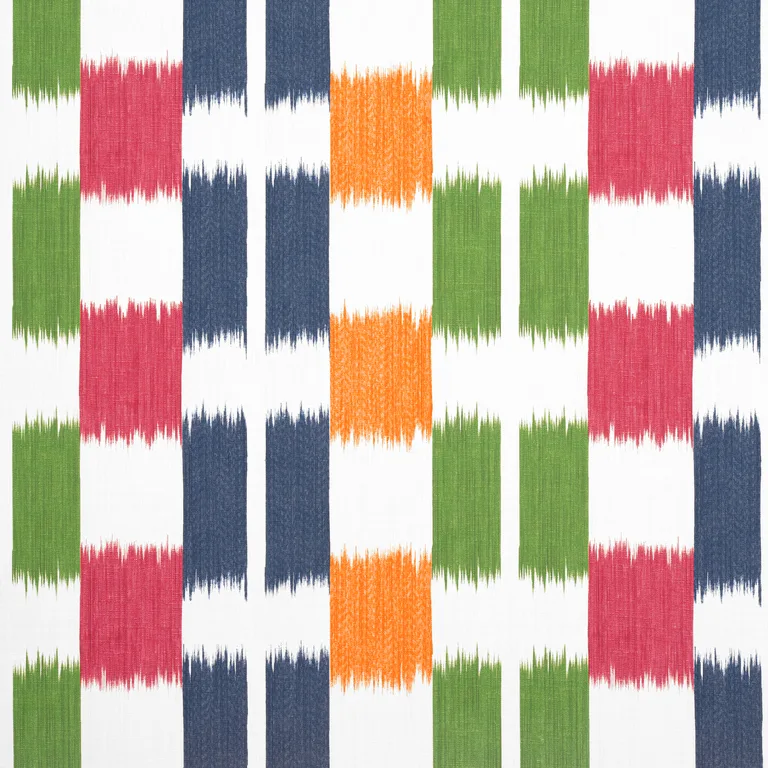 Thibaut Kasuri in Green and Pink (F920838)