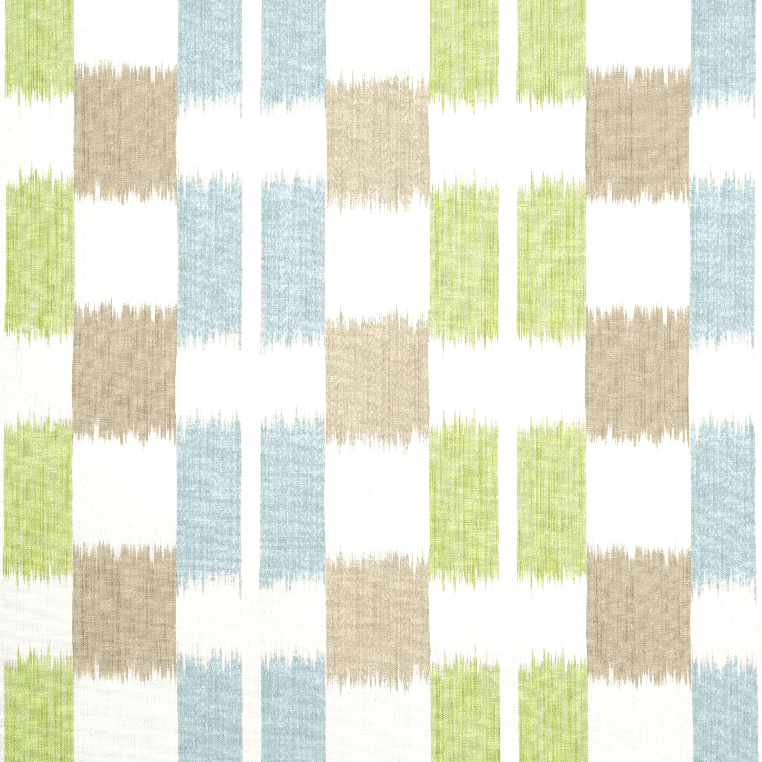 Thibaut Kasuri in Green and Spa Blue (F920836)