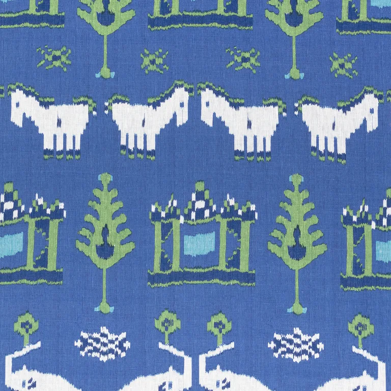 Thibaut Kingdom Parade in Blue and Green (F910642)