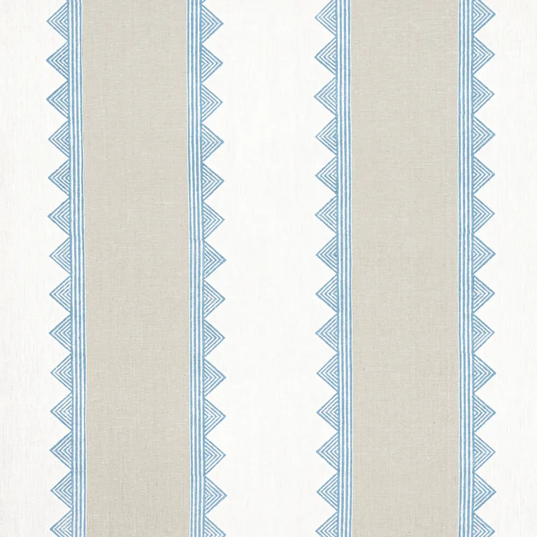 Thibaut Kismet Stripe in French Blue (F916228)