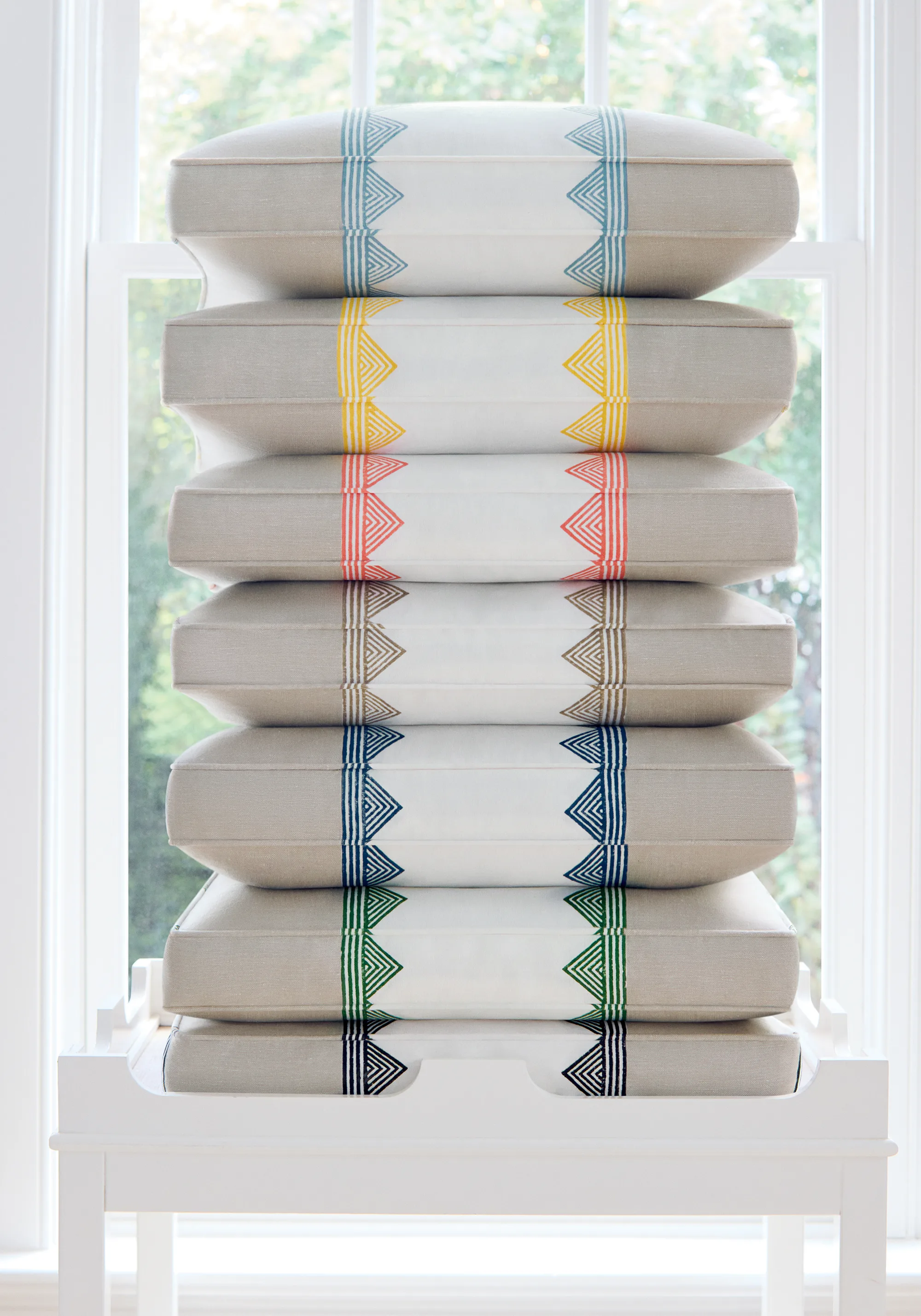 Thibaut Kismet Stripe in French Blue (F916228)