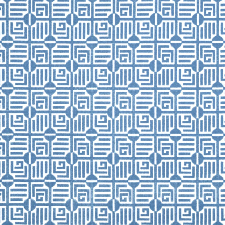Thibaut Labyrinth Velvet in Blue (W713642)