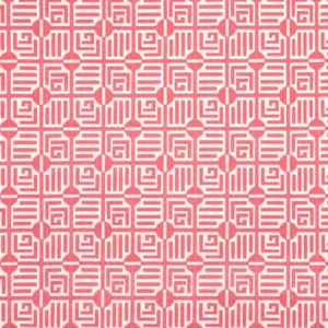 Thibaut Labyrinth Velvet in Coral (W713648)