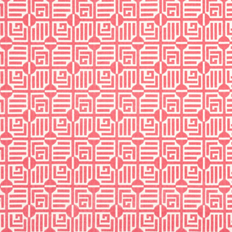 Thibaut Labyrinth Velvet in Coral (W713648)
